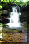 Waterfall-Rocks-Water