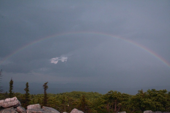 Dolly Sods Rainbow in the Sky