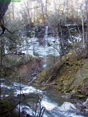 Mountainside Waterfall Hills Creek