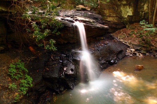 Beautiful Waterfall Holly River