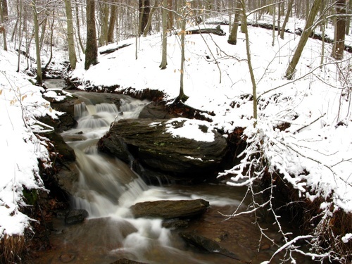 Winter Waterfall