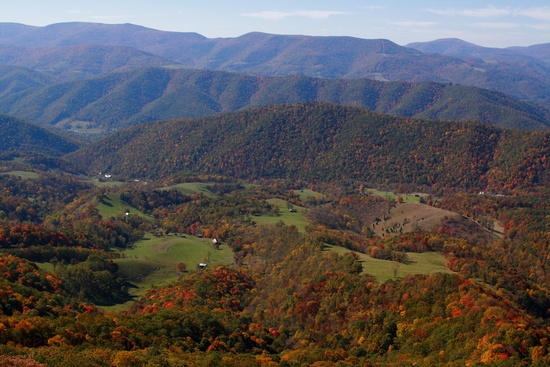 Germany Valley Village Below North Fork Mountain