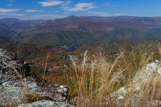 Seneca Rock From North Fork Mountain