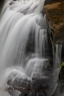 Macro Mill Creek Waterfall