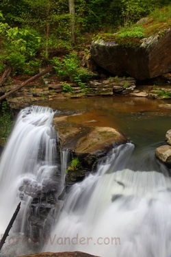 Mill Creek Waterfall Hawksnest Wv