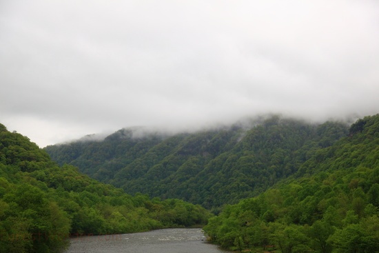New River Mountains Fog