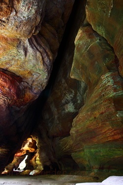 Rock House Inside Cave