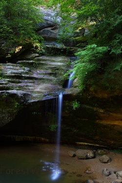 Lower Waterfalls Old Mans Cave Spring
