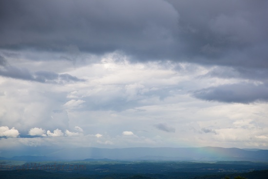 Spring Showers Valley Rainbow