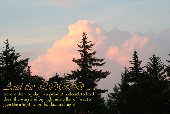 Exodus 13-21 Lord Pillar Cloud Lead Night Pillar Fire Day Night