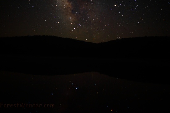 Spruce Knob Lake Stary Night