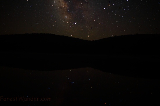 Spruce Knob Lake Stary Night