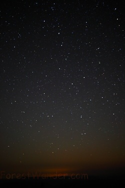Stars High Mountain Sky