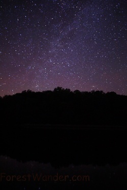 Summit Lake WV Milky Way Stars