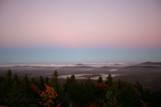 Autumn Mountain Sky Sunrise Colors