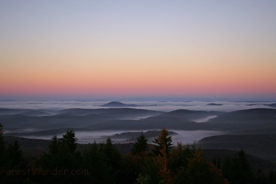 Mountain Sky Sunrise Colors