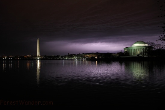 Lightning Sky Washington Dc