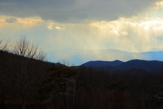 Heavenly Snow Shenandoah Mountains