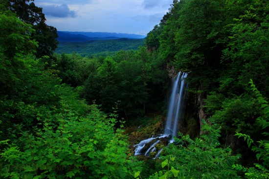 Blue Ridge Mountain Waterfalls