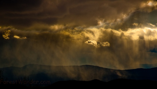 Heavenly Snow Clouds Mountains