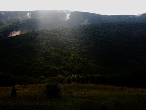 Heavenly Sunshine West Virginia Mountains