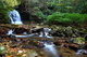 Autumn Creek Waterfalls Leaves