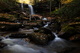 Forest Waterfalls Fall Foliage Falls of Hills Creek Rocks