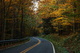 West Virginia Winding Autumn Trees Country Road