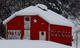 Christmas Noel Snowy Barn wv Winter