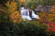 Blackwater Falls Autumn Foliage Scenery