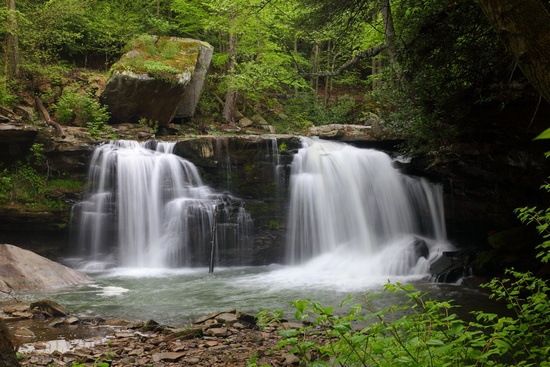 Spring Mill Creek Waterfall | Waterfalls| Free Nature Pictures by ...